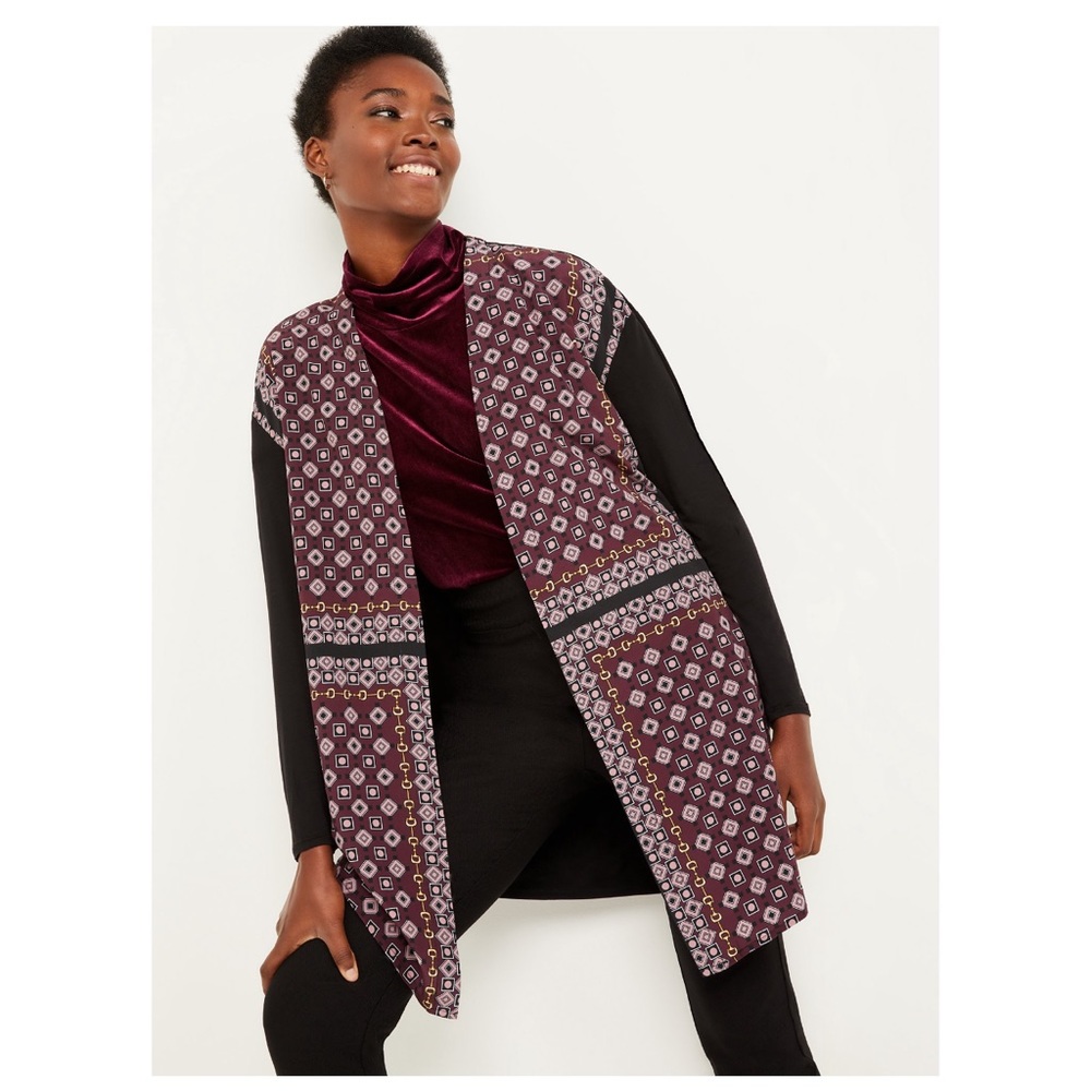 C.Wonder Women’s Mixed Media Cardigan